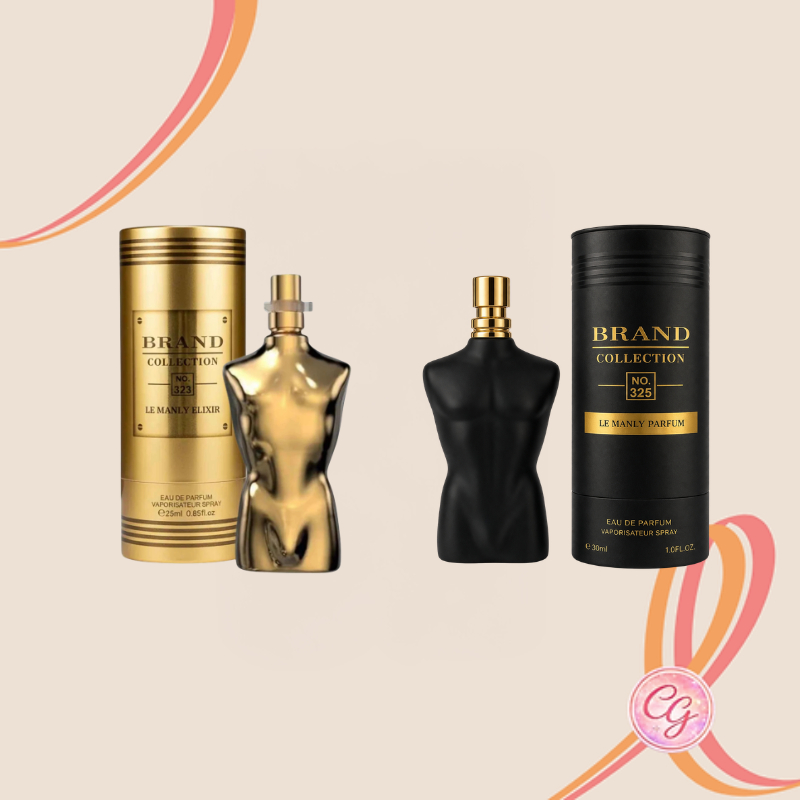 PERFUME MASCULINO BRAND COLLECTION  LE MANLY  30ML EAU DE PARFUM - FRAGRÂNCIA INTENSA E SOFISTICADA