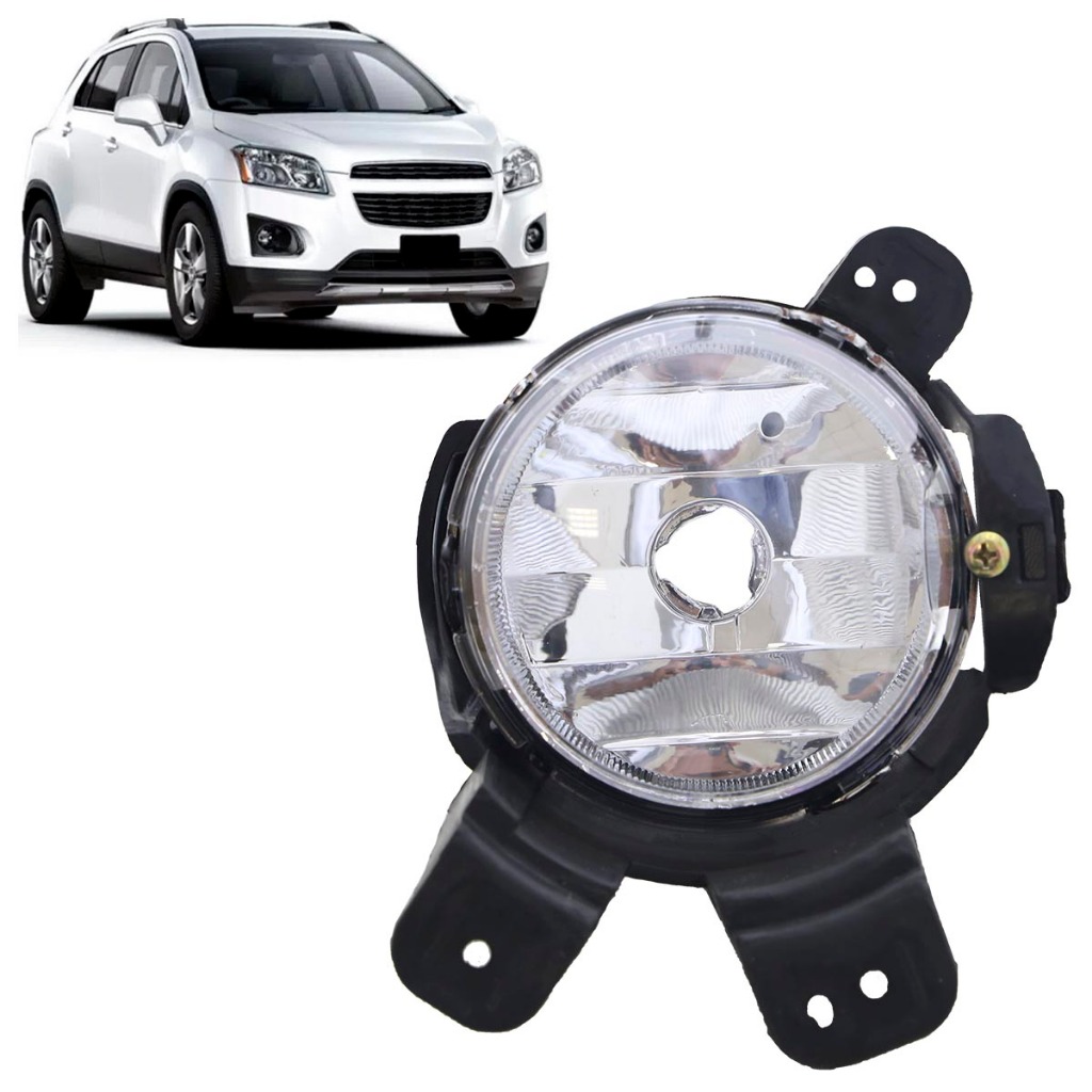 Farol Milha Auxiliar Tracker 2014 2015 2016 2017 Lente Lisa Acrilico