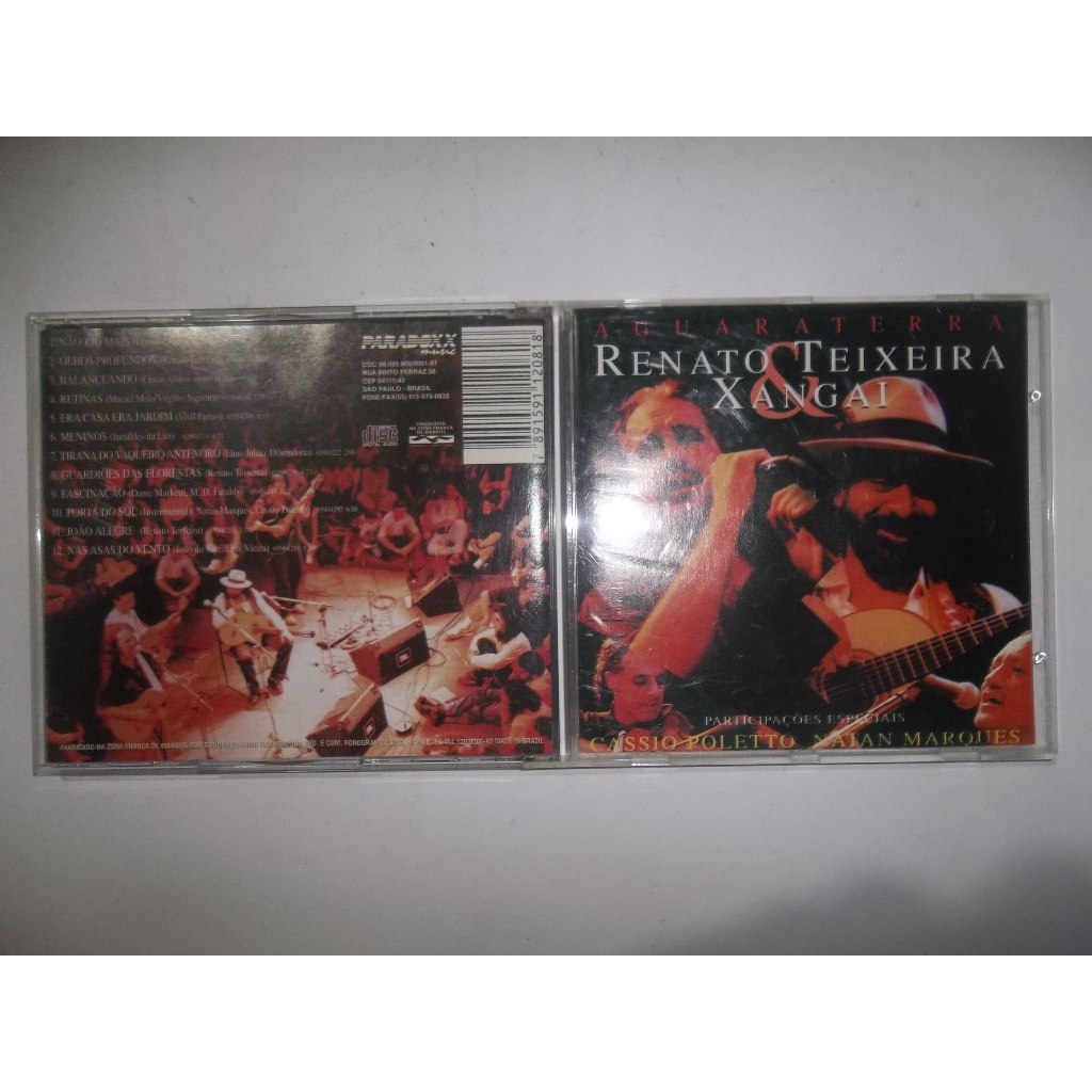 cd renato teixeira e xangai aguar a terra sertanejo