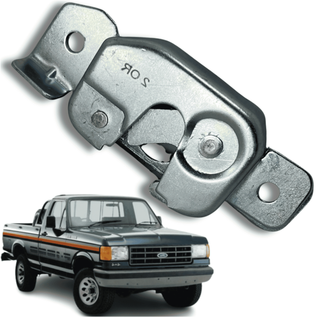 Fechadura Trava Lateral Lado Esquerdo Da Tampa Traseira Caçamba Ford F-1000 1990 1991 1992 1993 1994 1995 1996 1997 1998