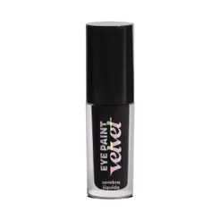 Sombra Líquida Dailus Eye Paint Velvet Black Alta Pigmentação Acabamento Intenso Dailus