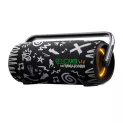 Caixa de Som Amplificada Amvox Aca 610 Boomvox 610w Rms Grafite Bivolt