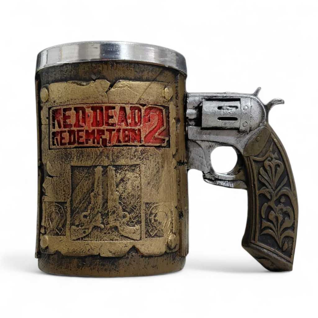 Caneca Red Dead Redemption Resina Presente Game 300 Ml Geek