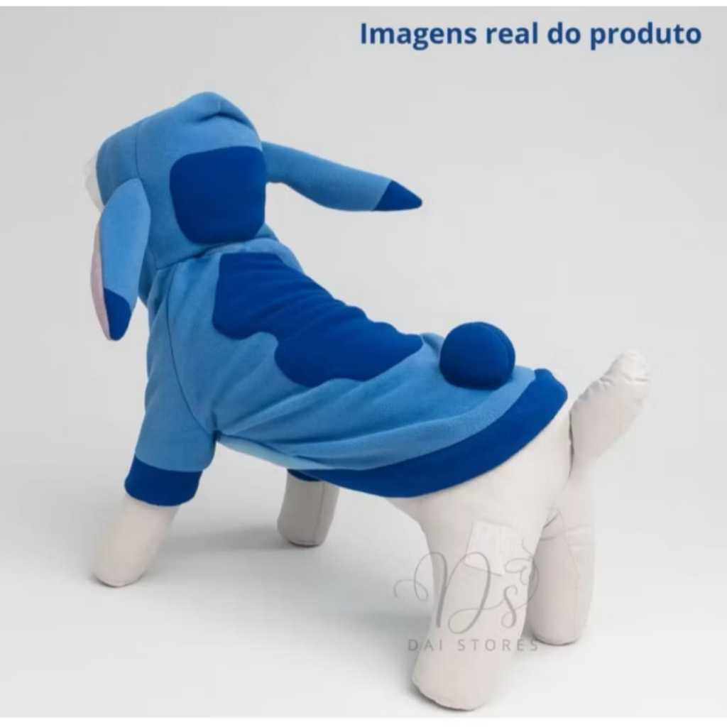 ROUPINHA PET PARA CACHORROS FANTASIA PERSONAGEM MODA KIGURUMI TREND COSPLAY ESTIL