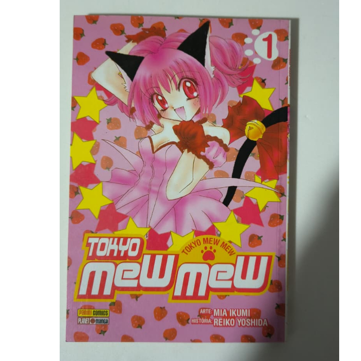 Mangá Tokyo Mew Mew Volumes 1 ao 5 Completo Panini Bom Estado
