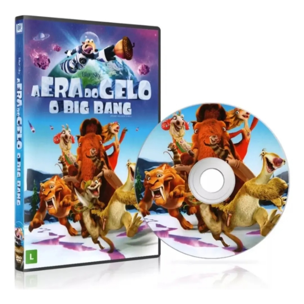Dvd A Era do Gelo 5 - O Big Bang - 2016