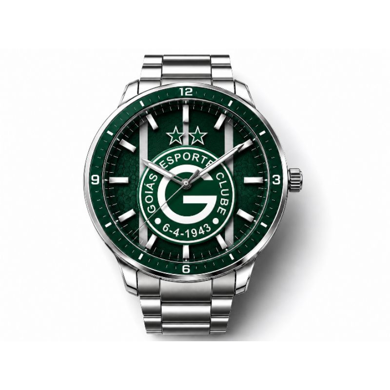 Relógio Masculino de Pulso Time de Futebol Goiás Esporte Clube/ Original Personalizado
