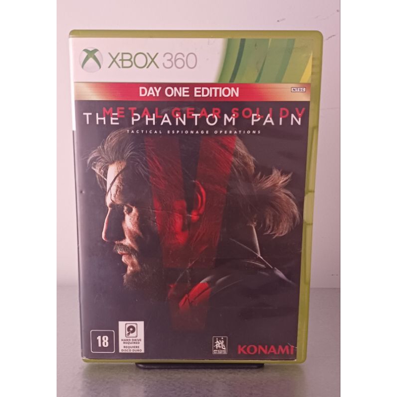Metal Gear Solid V: The Phantom Pain (Xbox 360) (Seminovo / Usado) 🎮🕵️‍♂️🔫