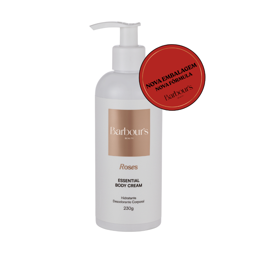 Imagem Essential Body Cream Roses Hidratante Desodorante Corporal Barbour’s Beauty 230g