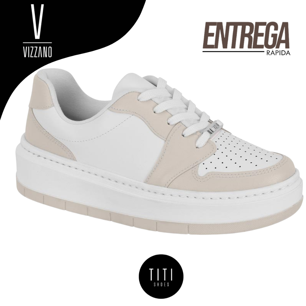 Tenis Feminino Vizzano Sneakers Plataforma Street Casual Fashion Confortavel Leve Urbano Original
