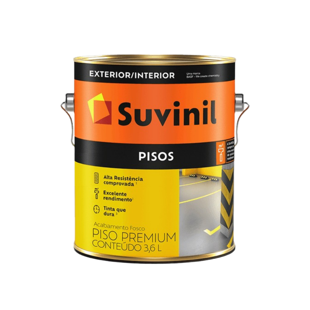 Tinta Piso Premium Fosca Várias Cores Suvinil