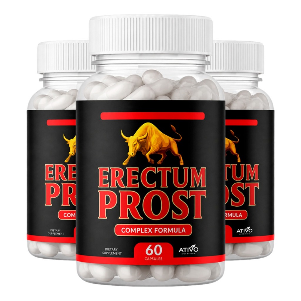 3x-erectum Prost 60caps Original-fórmula Comprovada- Oficial