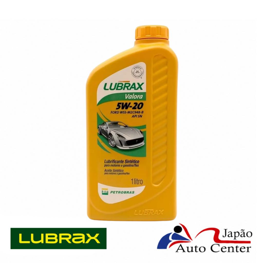 Óleo Lubrificante Lubrax Valora 5W20 API SN 1L