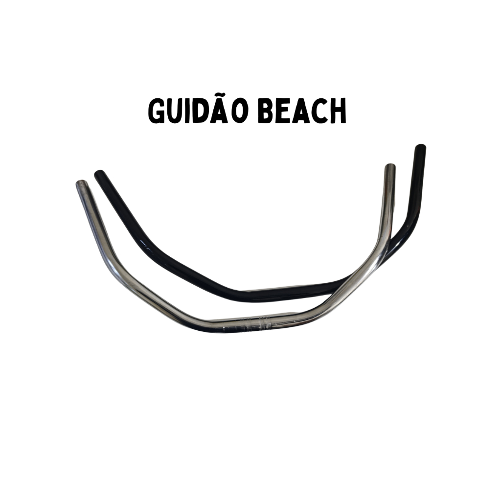 Guidão Bicicleta EPIKO Bike Caiçara Beach Retrô Praiana