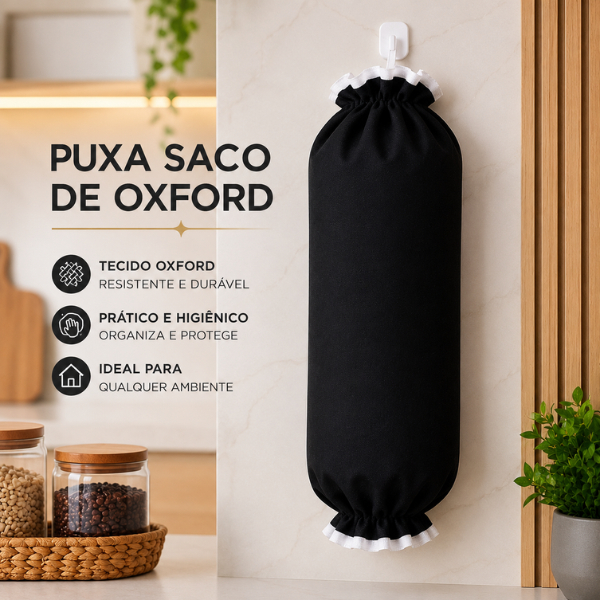 Puxa Saco Organizador De Sacolas Prático Resistente Oxford Cozinha Tecido Armazenar Sacolas de Lixo