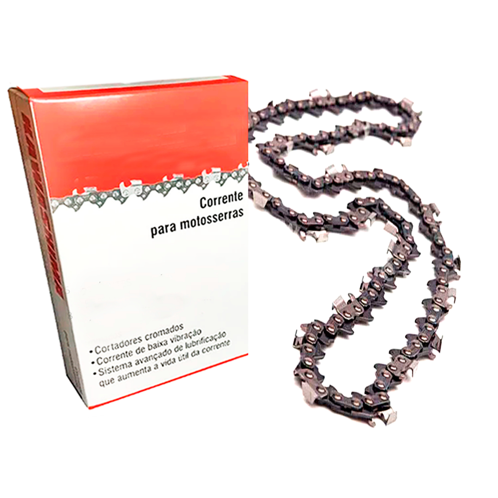 Corrente Compativel com Motosserra Sthil MS 180 MS 172 - 25 Dentes - 1,1 mm