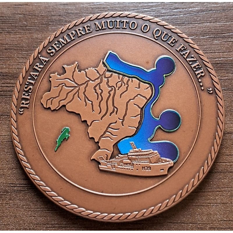Medalha Marinha do Brasil, DHN, 150 anos, bronze, 2026