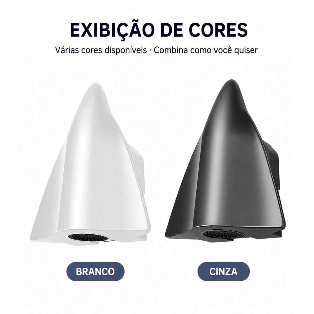 Secador de Mãos Automático com Sensor Inteligente Novo Design