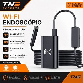 Micro Câmera Wi-Fi 720P IP68 5 Metros ( espiã )
