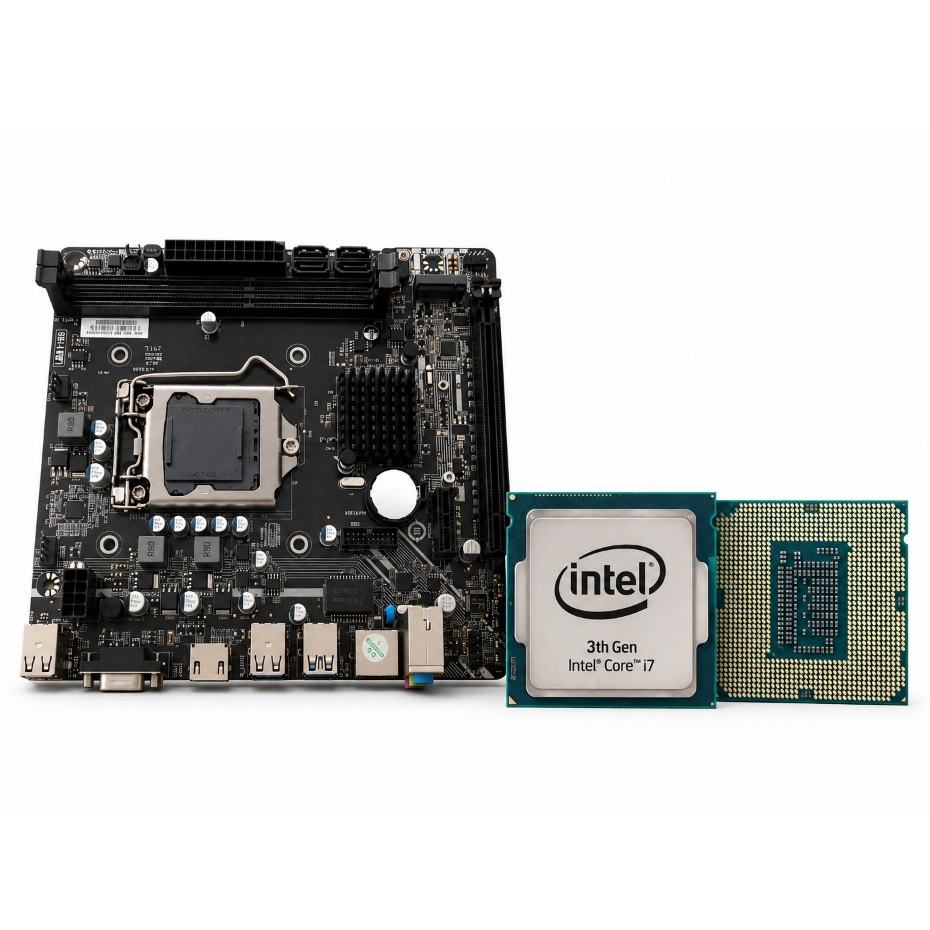 Kit Upgrade: Placa H61 3Green HDMI Gigabit + Intel i7 3770 LGA 1155