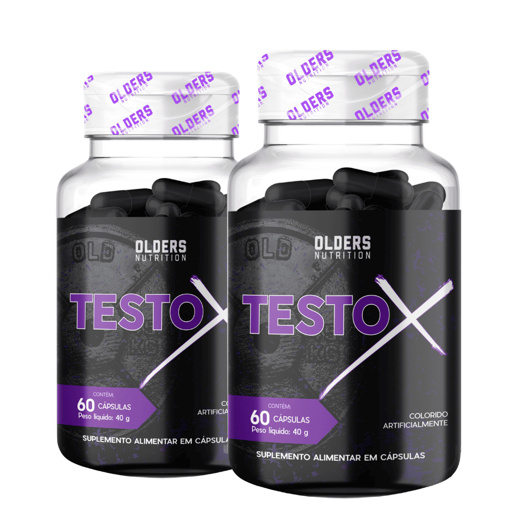 Kit Ultra 2 Unidades Testo-X Black: O Suplemento Natural para Força