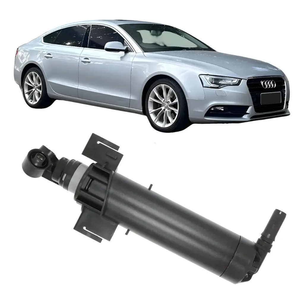 Esguicho Farol Audi A5 S5 Rs5 2012 2013 14 2015 2016 Direito Passageiro Preto 8T0955102D