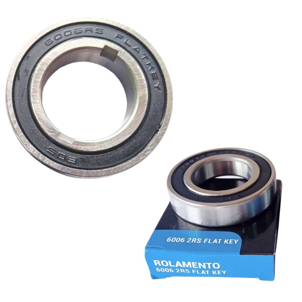 Rolamento 6006 Chavetado Lavadora Electrolux Lte12  LTE09 LTC10  LF80 LF75 LM06 LM08 LTR10