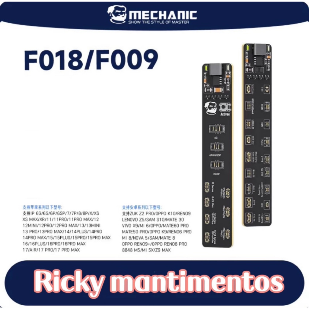 placa de ativação de bateria para reparos,compatível com ativadores de bateria iphone e android (F009 F018)