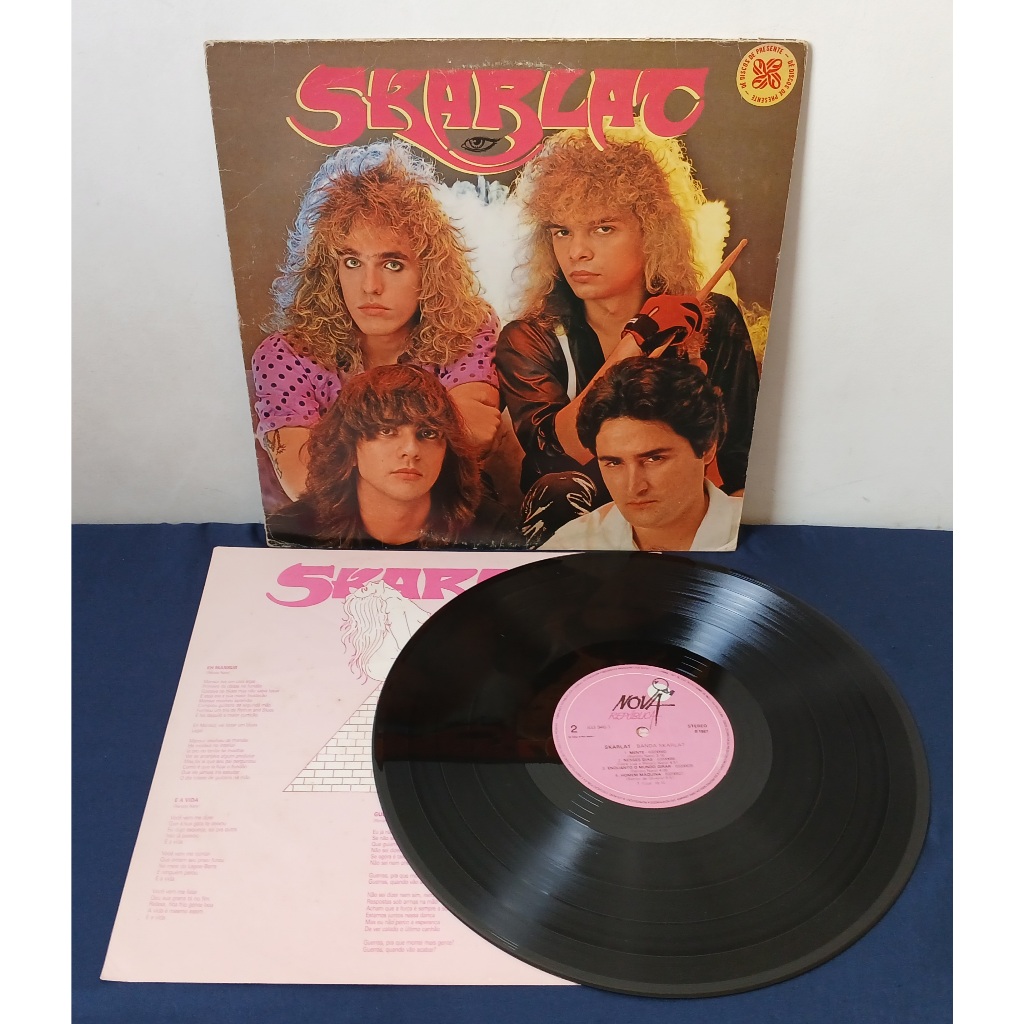 LP Skarlat (Barão Vermelho, Made In Brazil, Kid Abelha, Titãs)