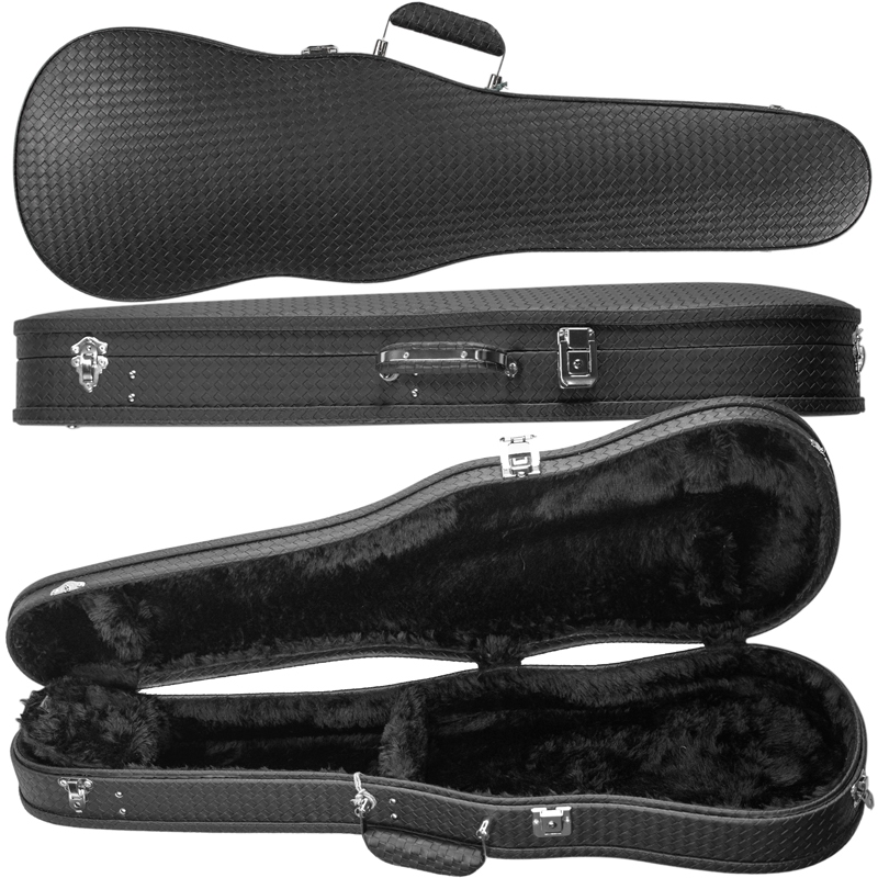 Estojo Case Violino Leilo Classic Trançado Preto 4/4