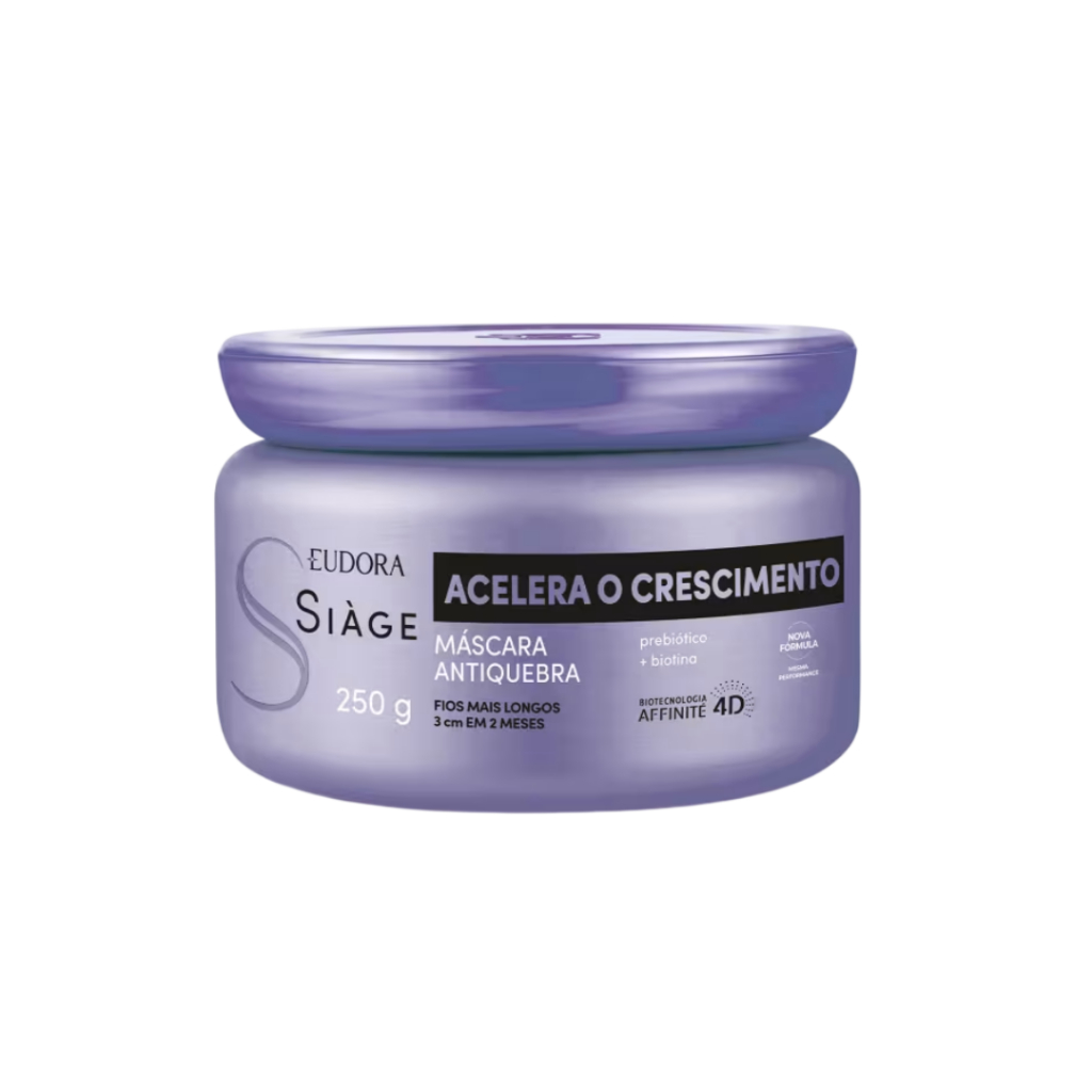 Máscara Capilar Acelera o Crescimento Siàge Eudora 250g