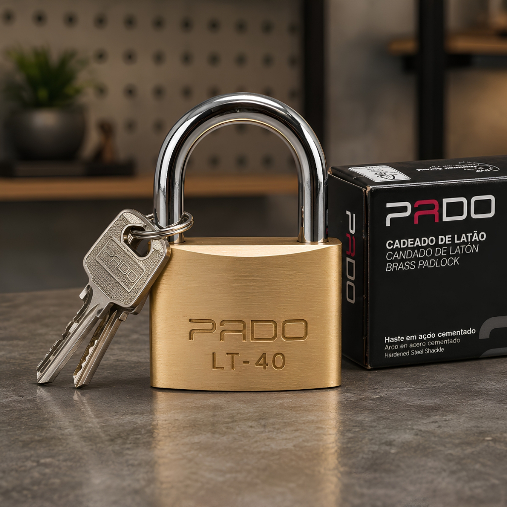Cadeado Pado E.40mm LT - Segurança e Confiabilidade para Proteger seus Pertences