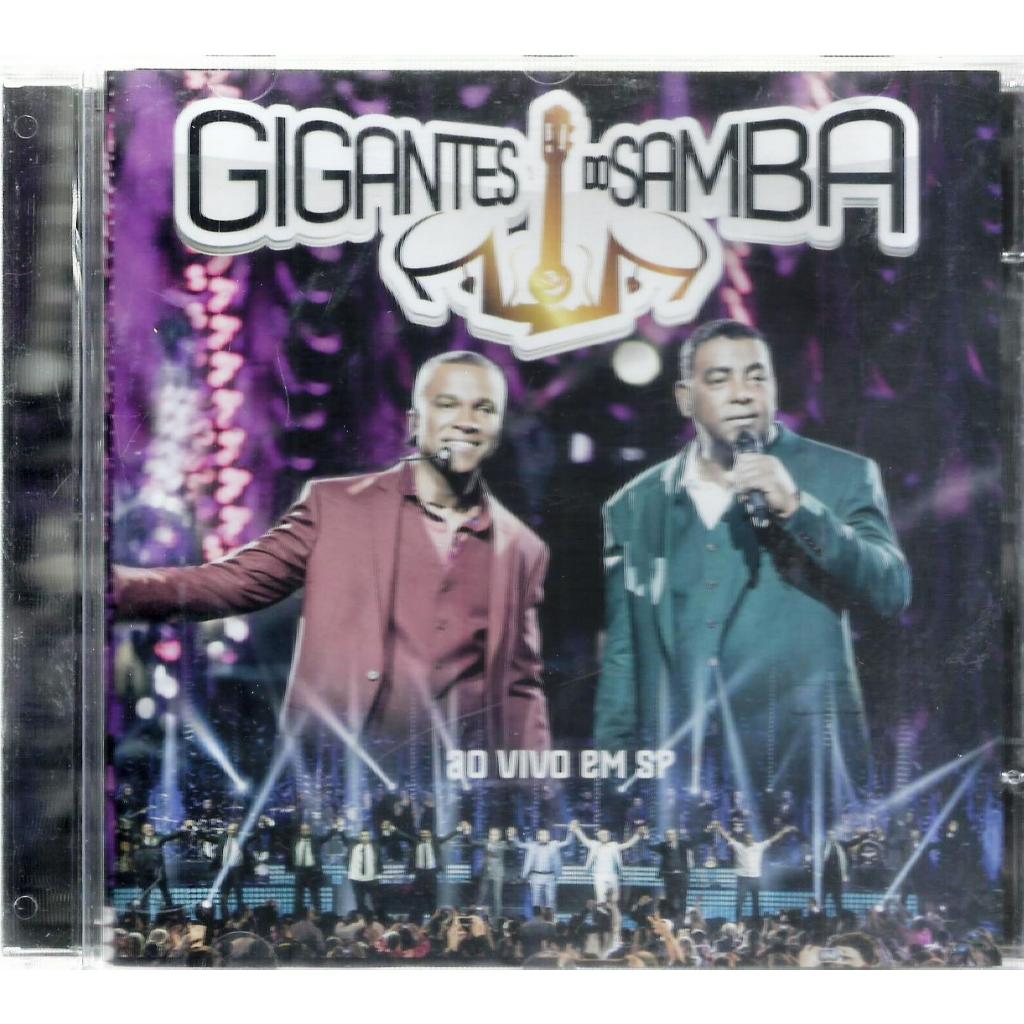 1572 Mcd- Cd 1994 Música- Gigantes Do Samba- Ao Vivo Em SP- Samba e Pagode Romântico