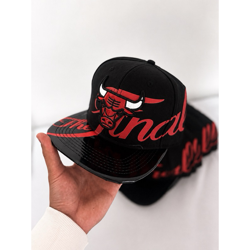 Boné basquete Bulls aba reta/aba curva, escolha sua cor