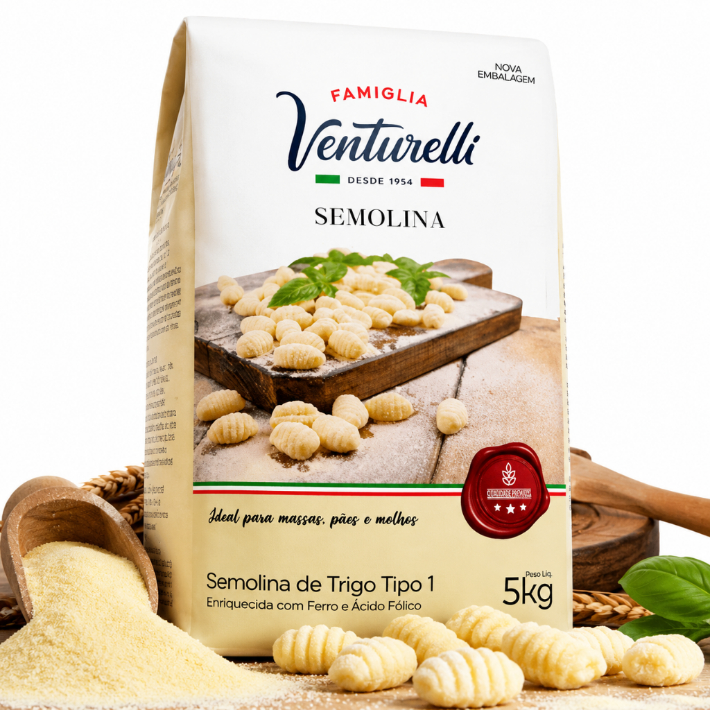 Semolina de Trigo Premium Famiglia Venturelli 5 kg