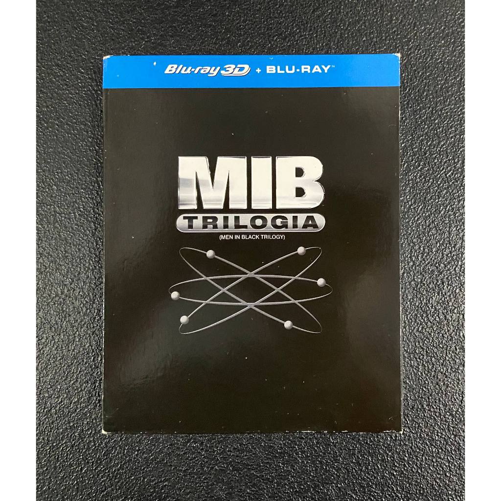 Blu Ray 4 discos MIB Trilogia Homens de Preto - Will Smith, Tommy Lee Jones - Columbia Pictures