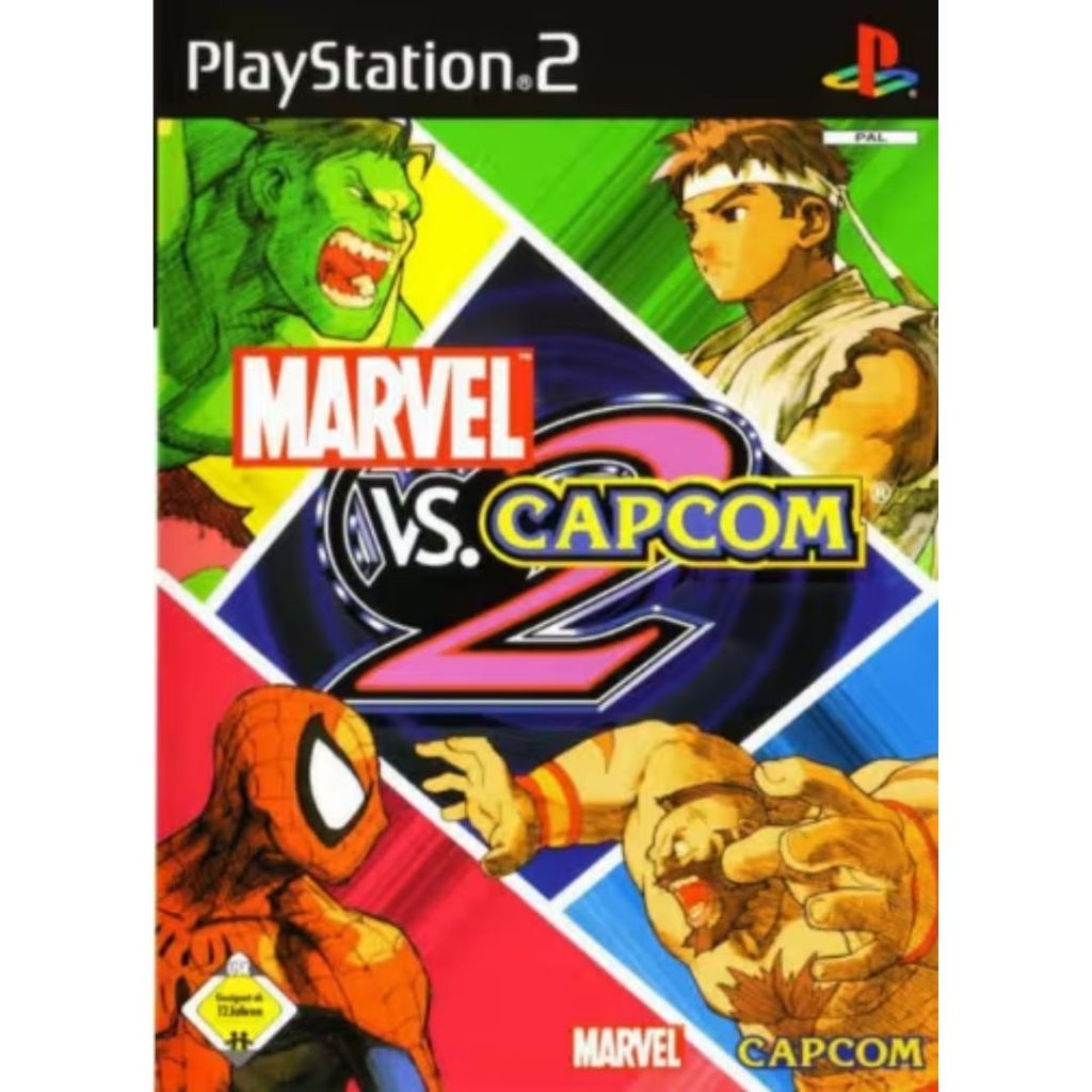 Jogo Marvel Vs Capcom 2 PS2 Playstation 2 Clássico Luta Mídia Física Nostalgia