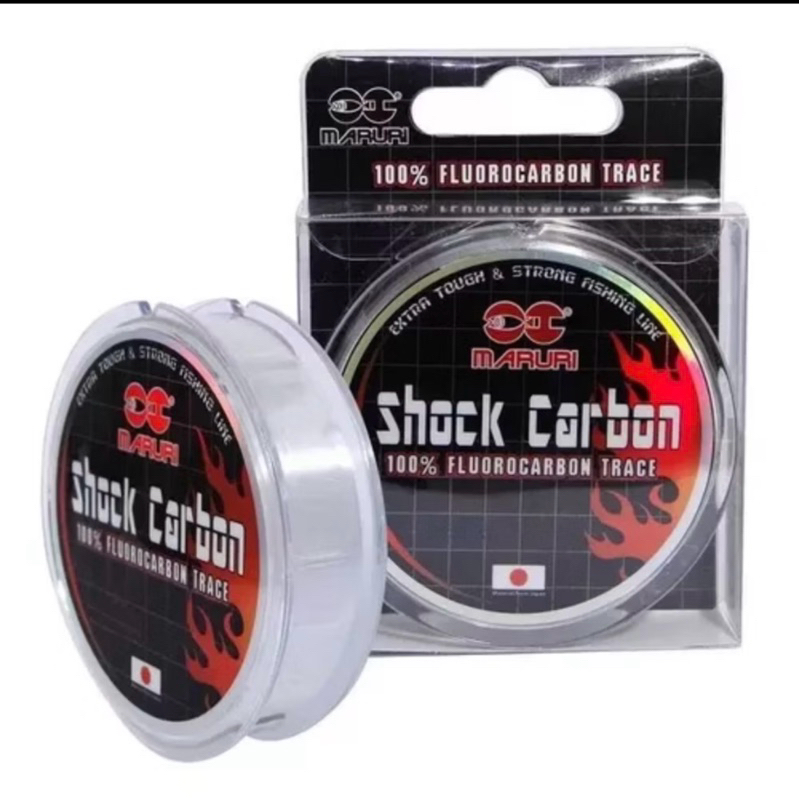 Linha Leader Fluorcarbono Maruri Shock Carbon