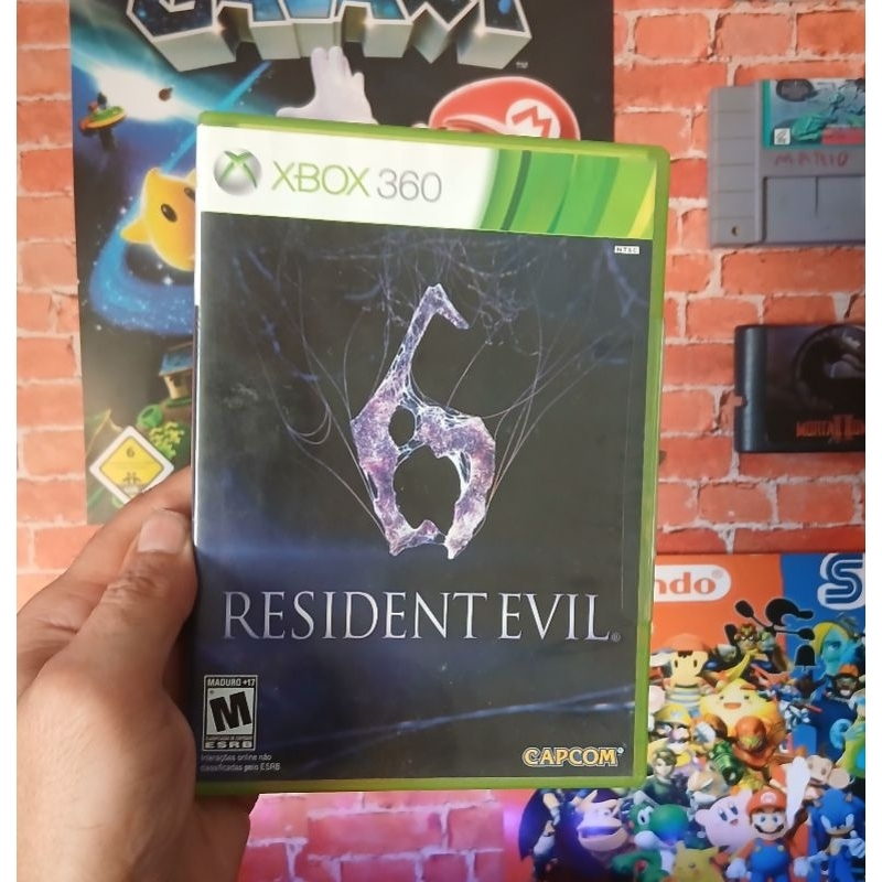 Jogo XBOX 360: Resident Evil 6 (Original)