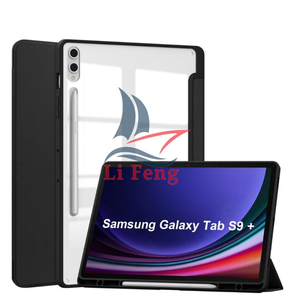 Capa Case Acrílico Para Samsung Galaxy Tab S9 Fe Plus/ S9/S10 Plus/S10 Plus 12,4