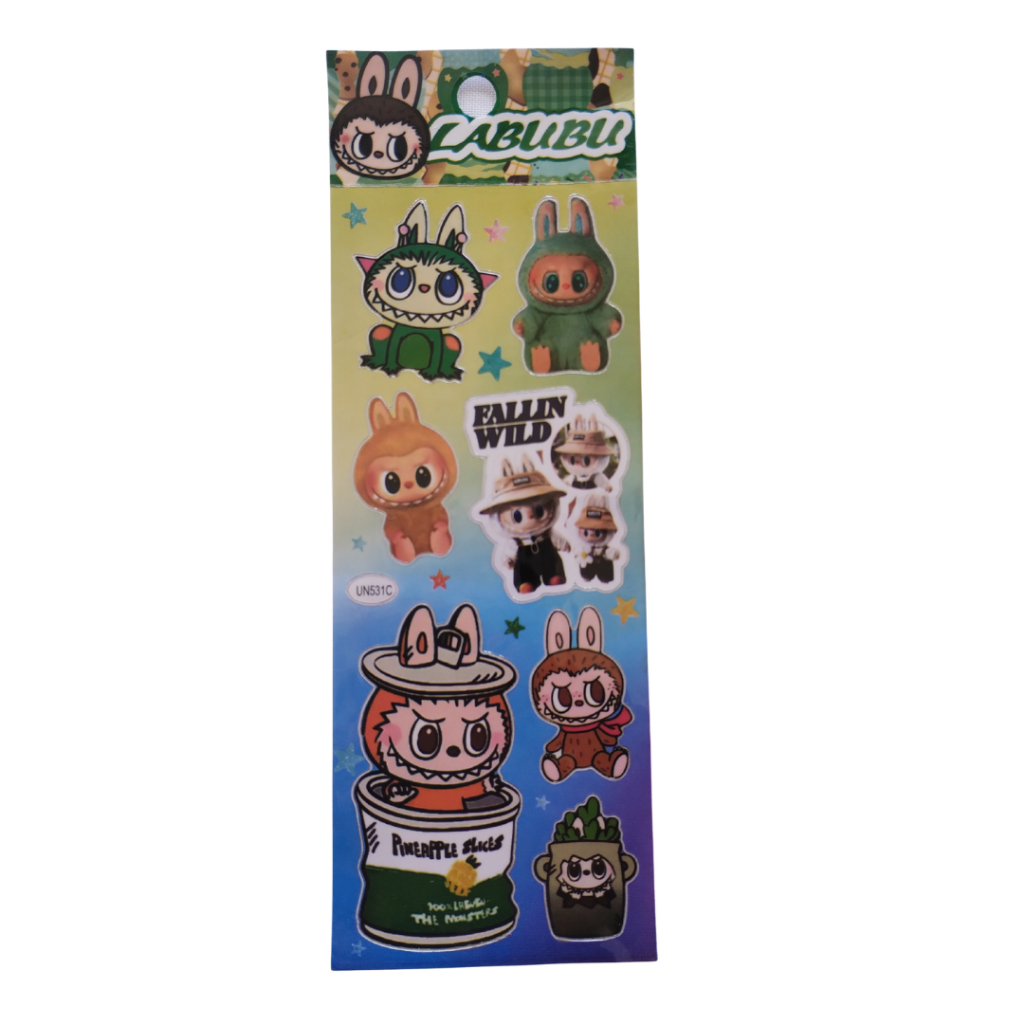 Cartela de Adesivos Pequena Decorativa 4 | Papelaria