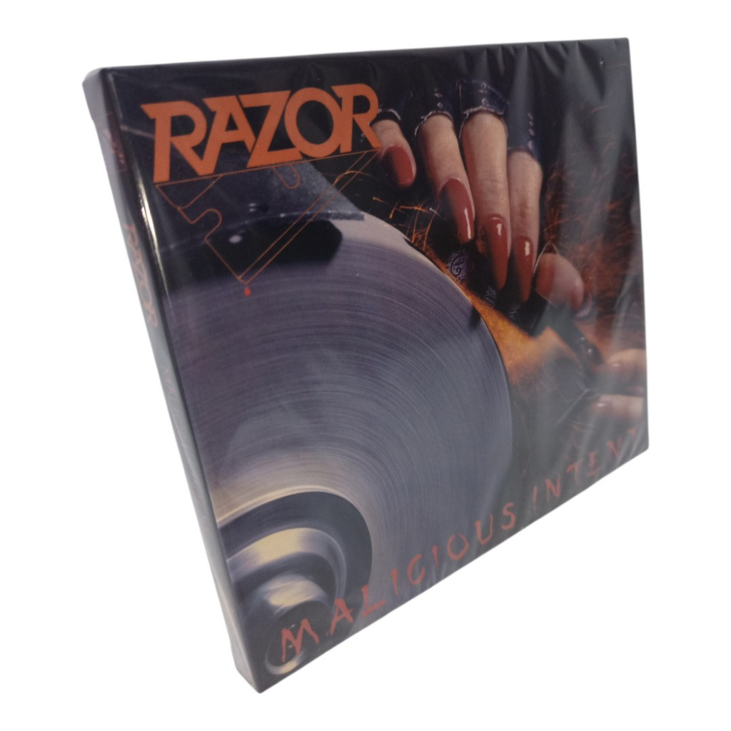Razor – Malicious Intent - ( CD Slipcase + Poster )