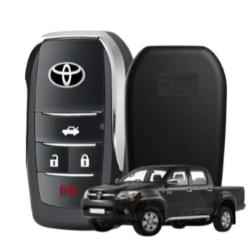 Capa carcaça Chave Canivete Toyota Hilux Sw4 4 Botões