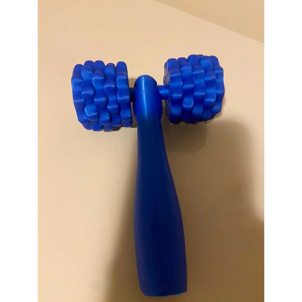 Rolo Massageador Manual Corporal Relaxante Impressão 3D
