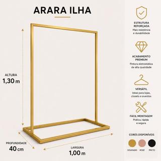 Arara Ilha Centro de Loja para Roupas Desmontável Expositor Moderno Comercial