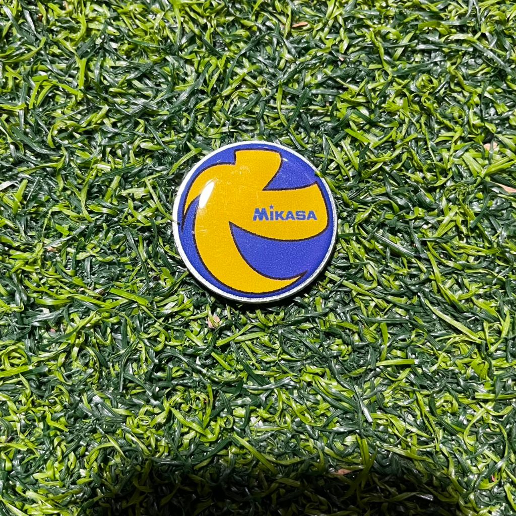 Moeda Toss Voleibol Frente e Verso Cara ou Coroa