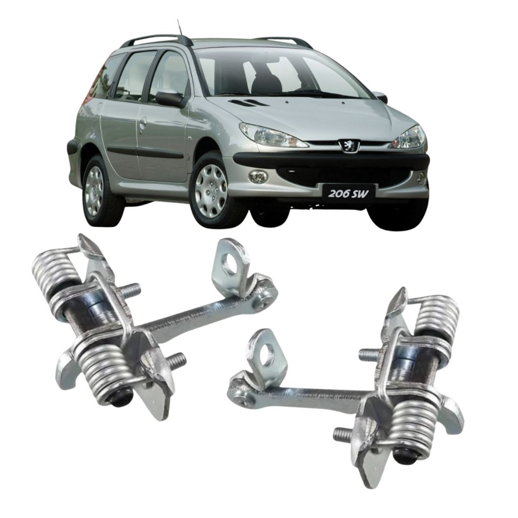 Par Limitador Peugeot 206 SW Porta Dianteira 2005 Até 2009