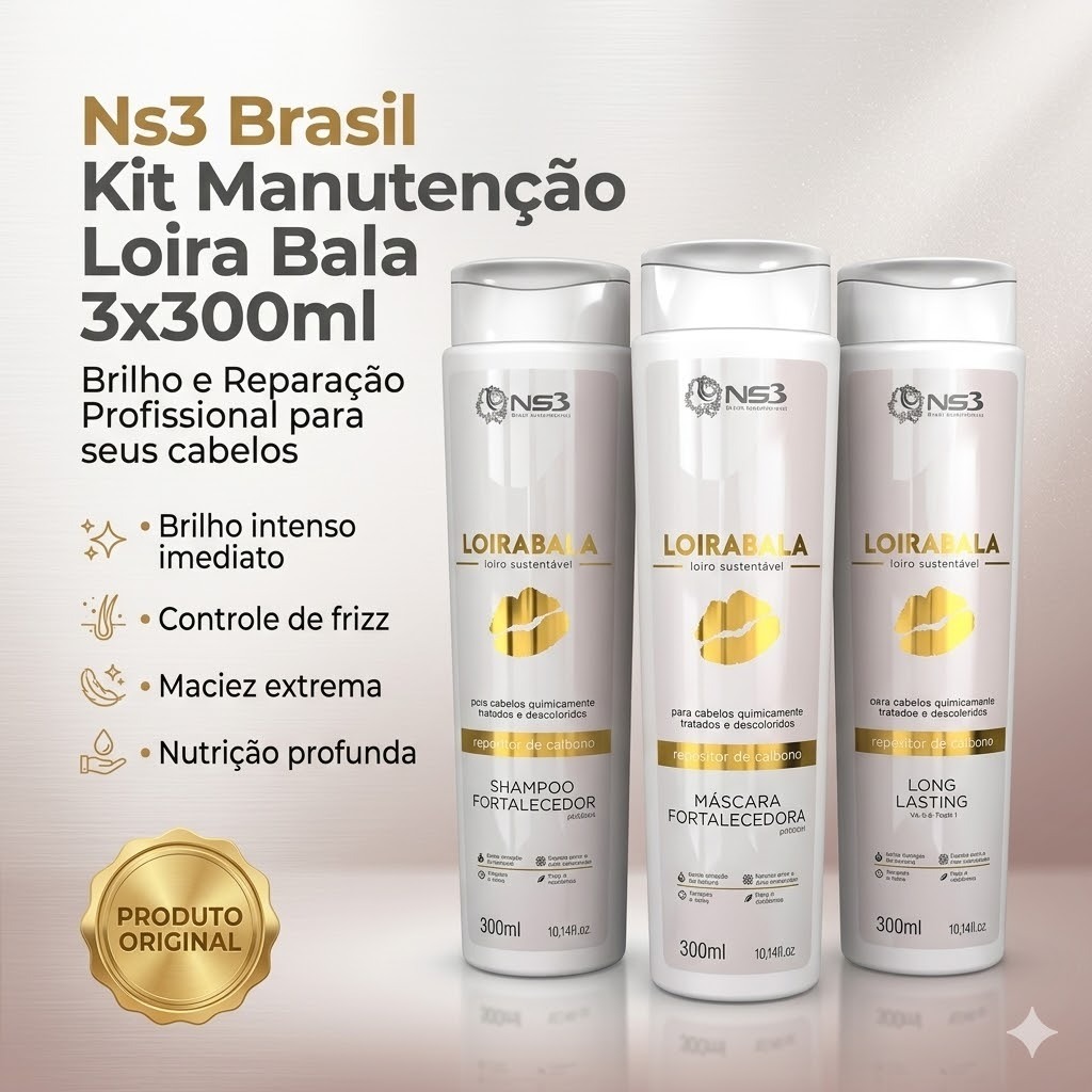 Ns3 Brasil Kit Manutenção Loira Bala