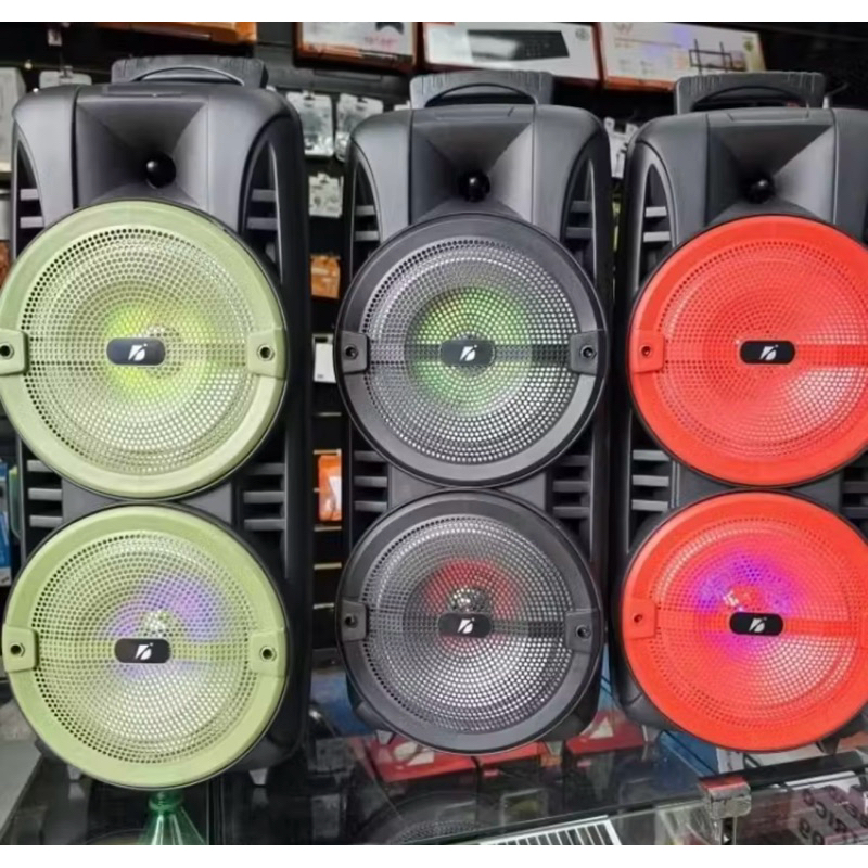 mega Caixa de som gigante com 60cm de altura amplificada com 500w com microfone e controle Bluetooth Rádio Pendrive