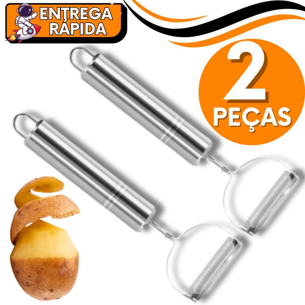 Descascador Legumes Legumes Batata Amassa Descasca Utensilio Casa Cozinha Aço Inox